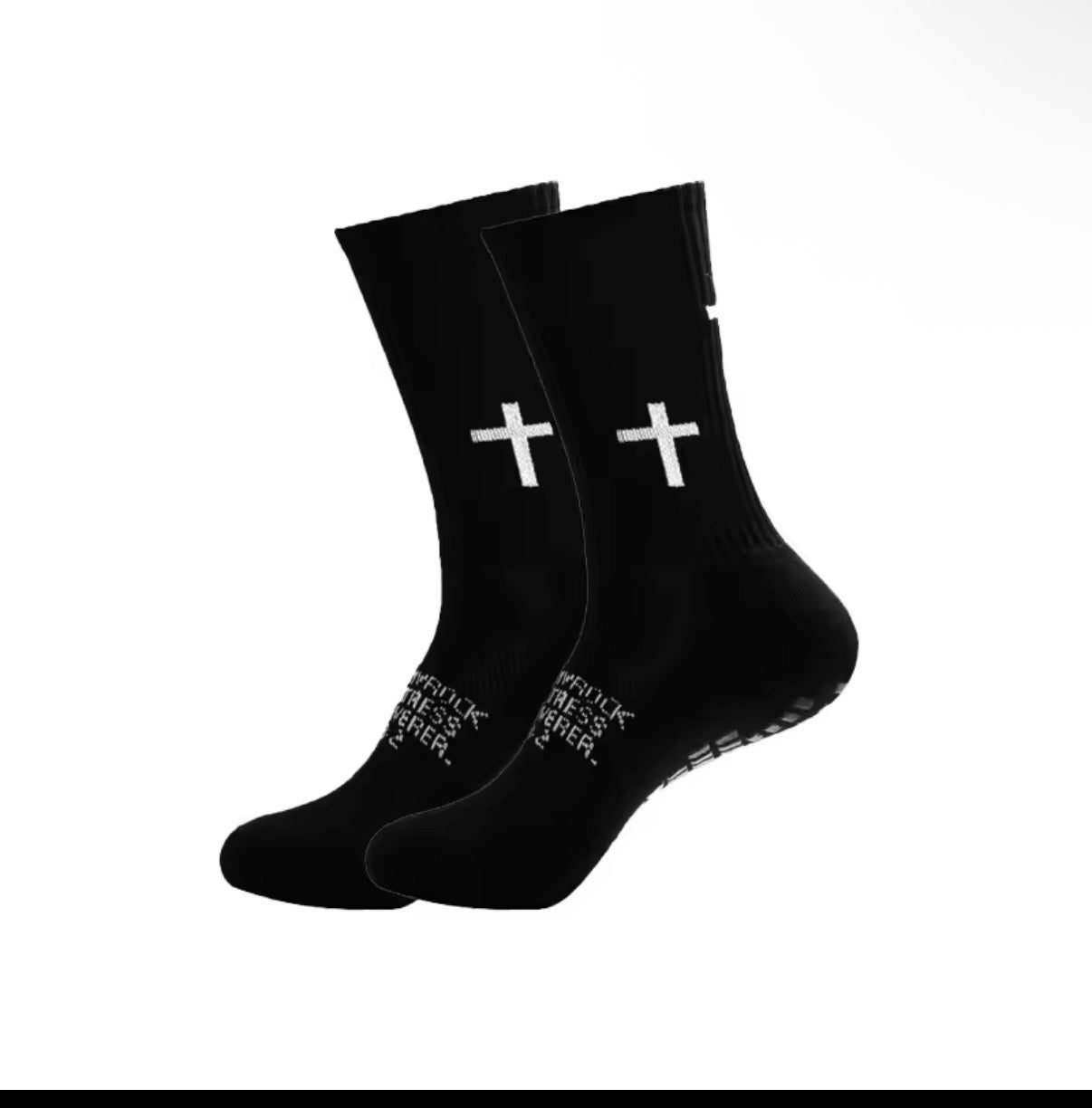 Faith Over Fear Grip Socks ✝️🔥
