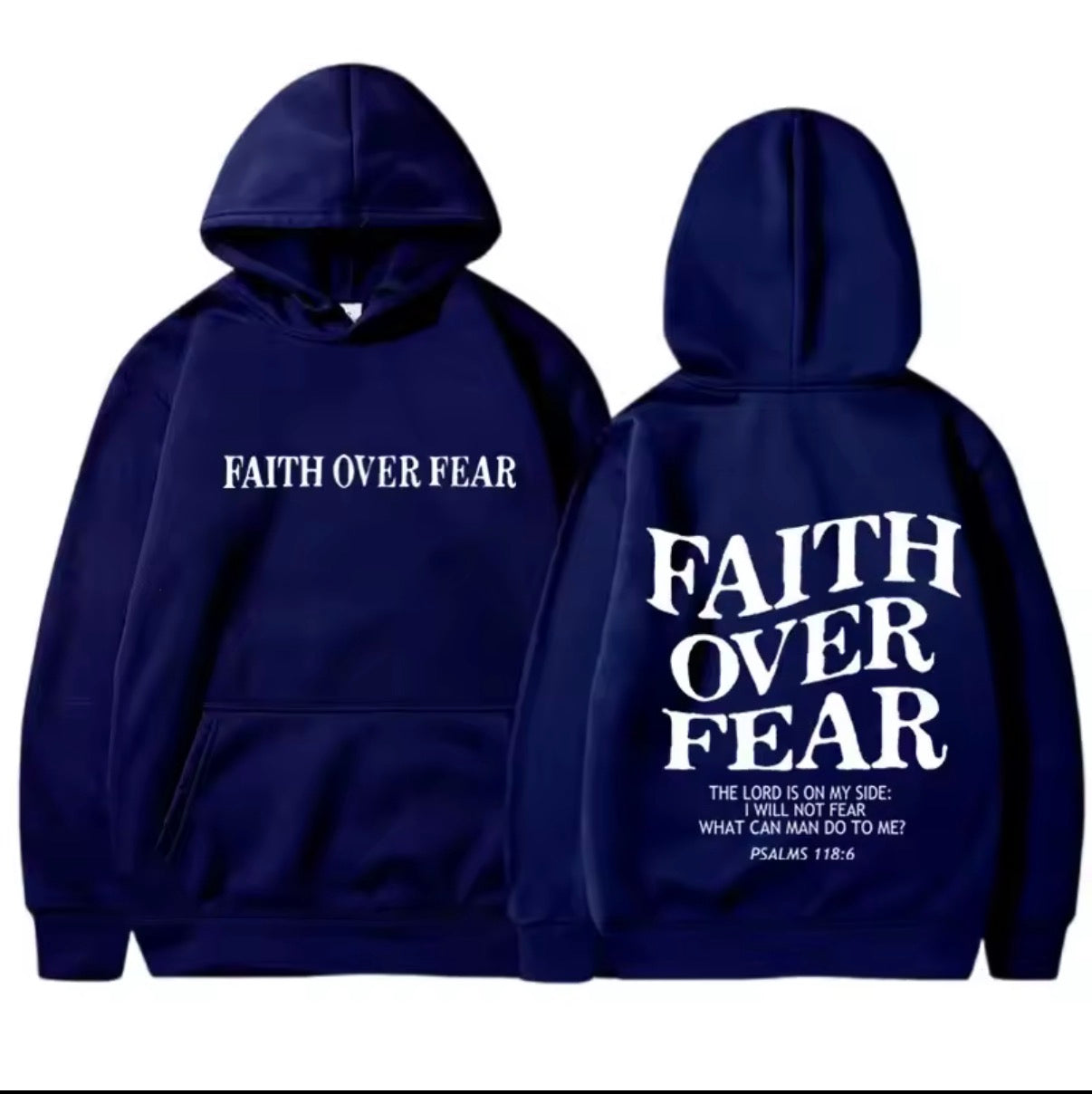 Faith Over Fear Signature Hoodie ✝️